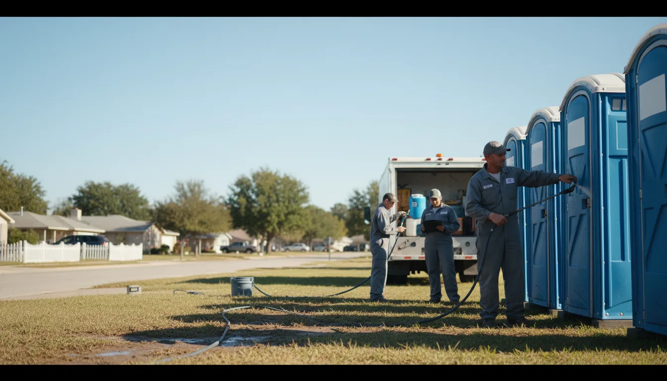 Long-Term Portable Toilet Rental in Delmita, TX near me
